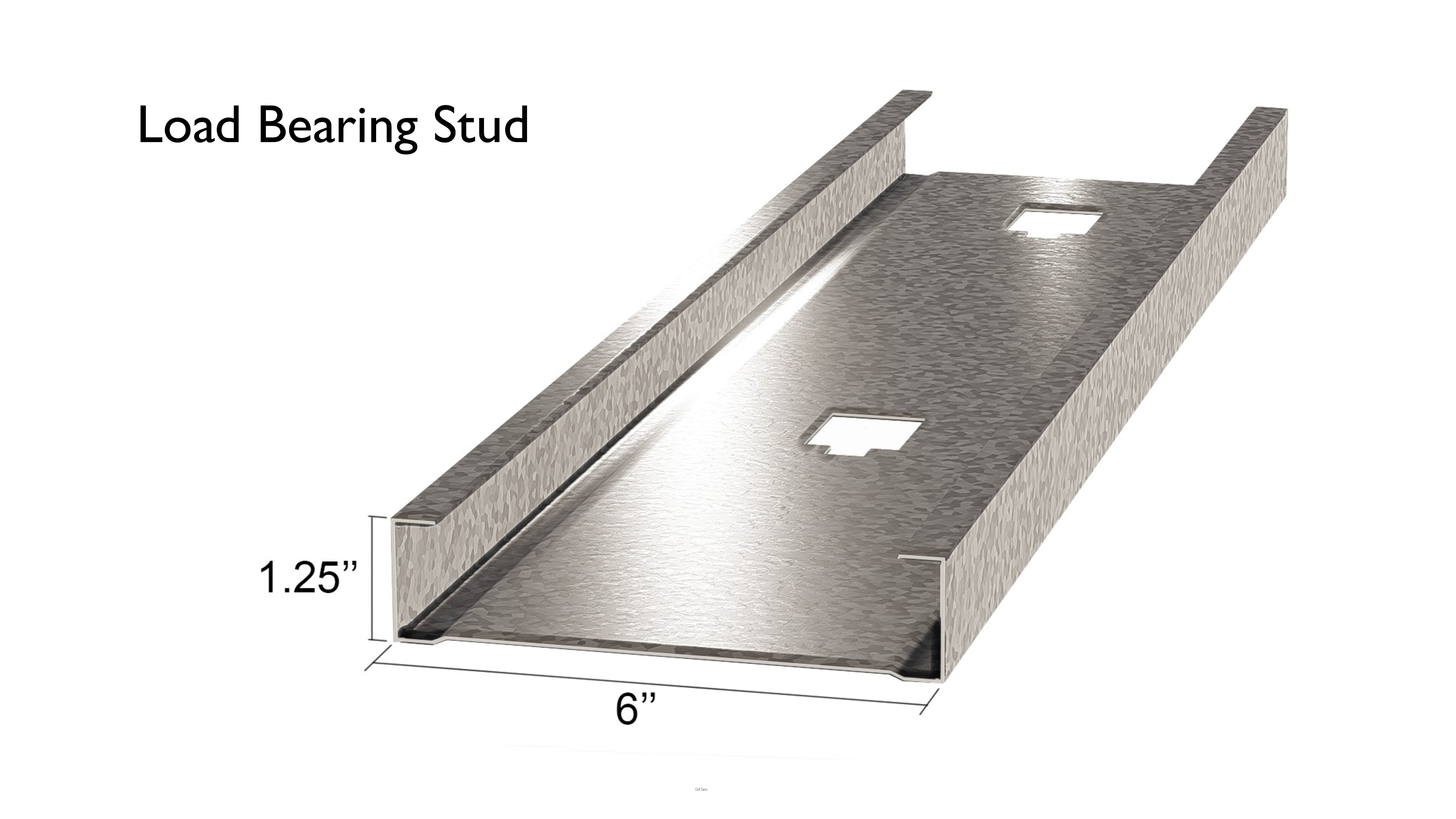 load bearing stud example