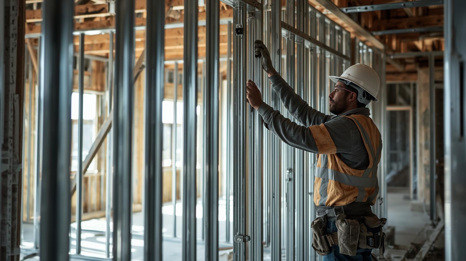 Metal Stud Framing: Load-Bearing vs Non-Load-Bearing Walls & Installation Guide