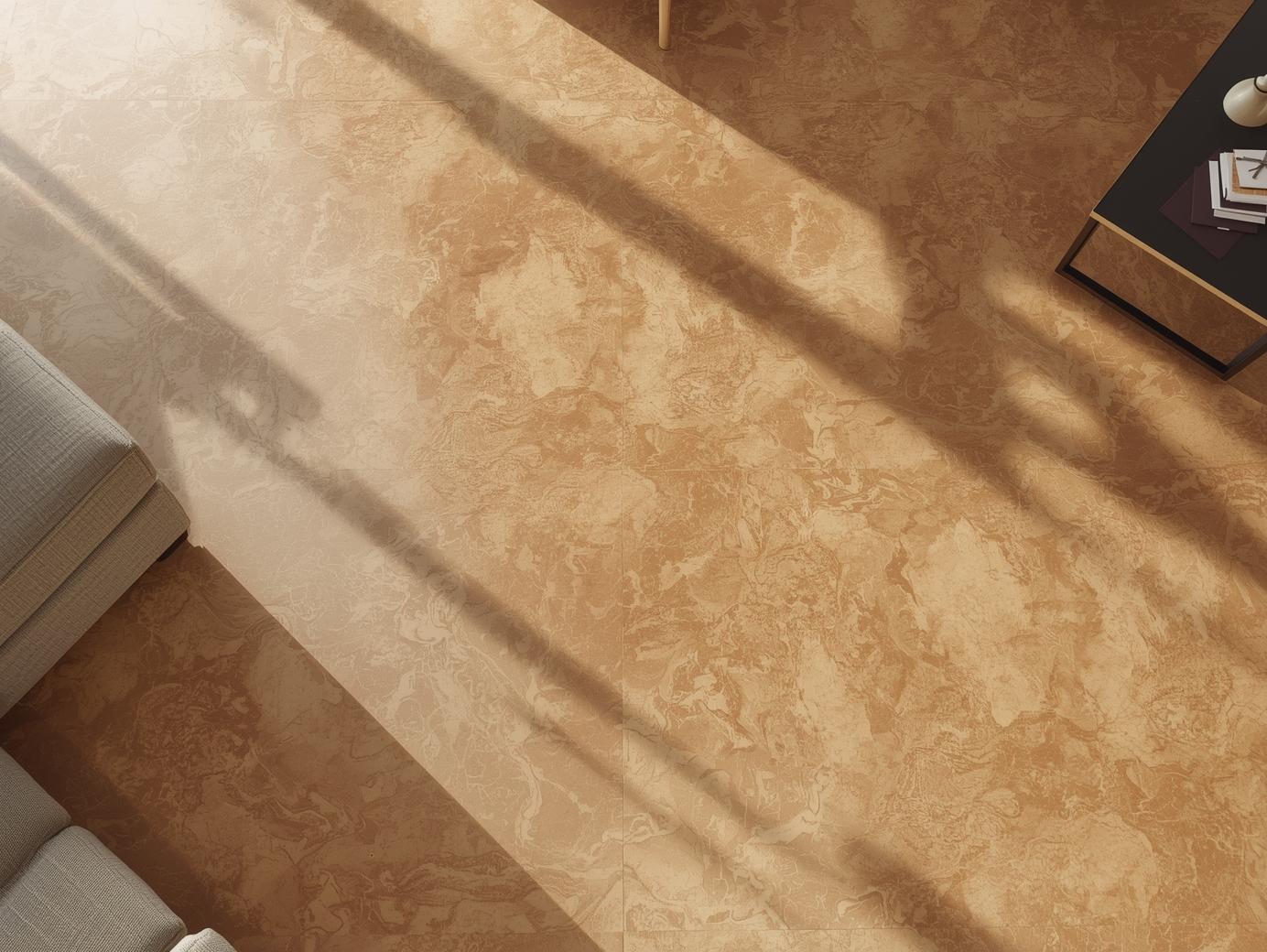 Forbo linoleum flooring installed in a residential home