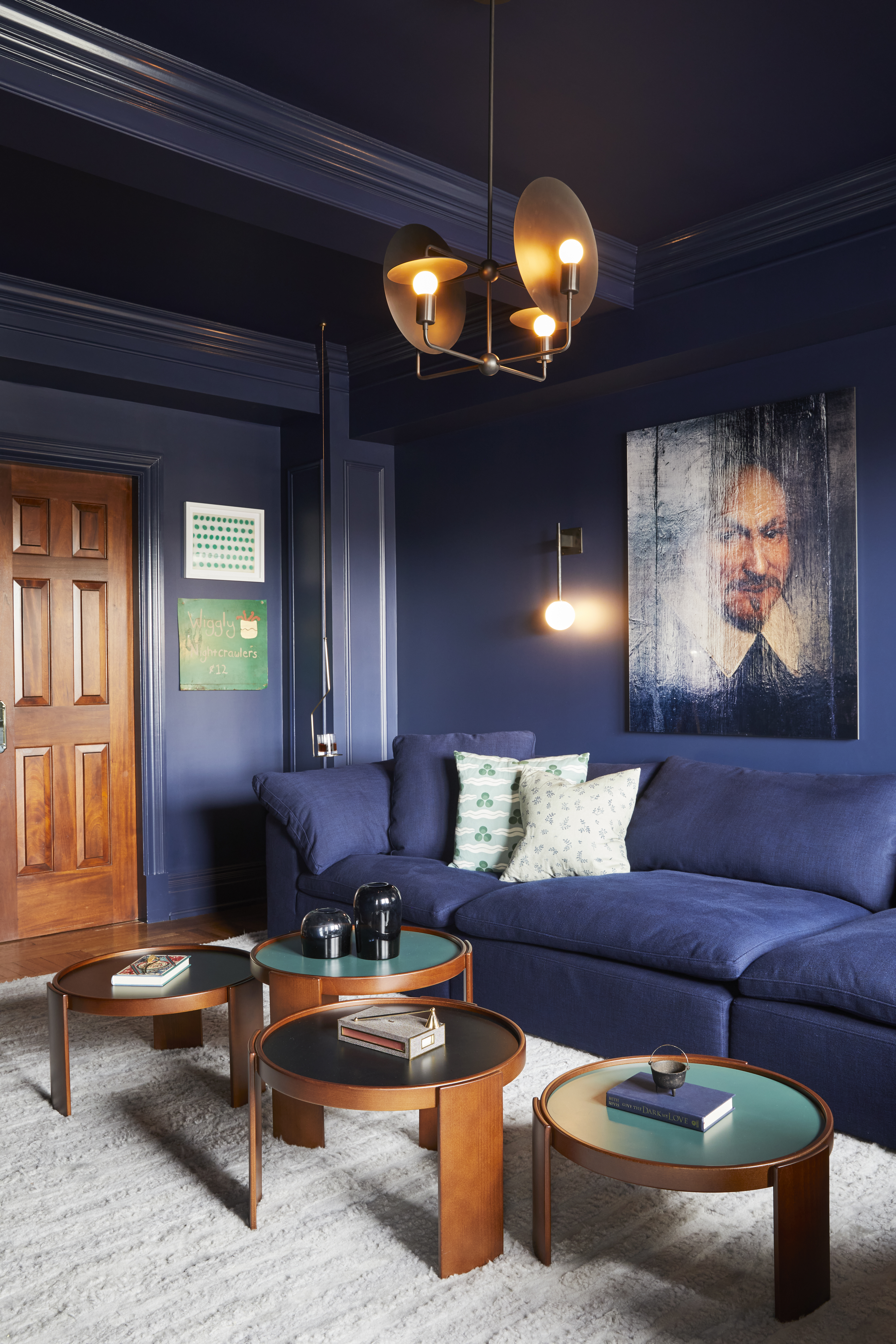 central park west renovation den area