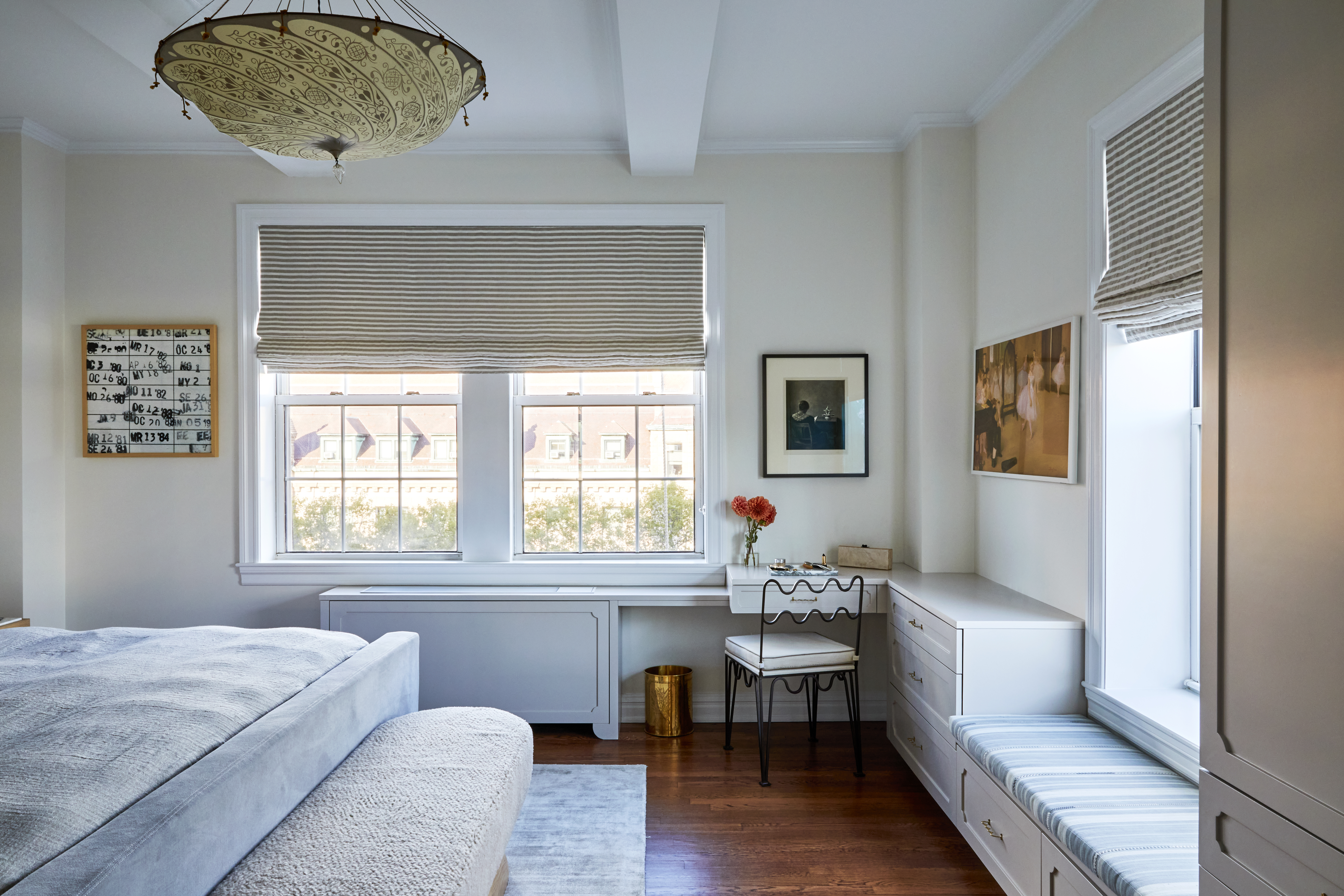 central park west renovation bedroom