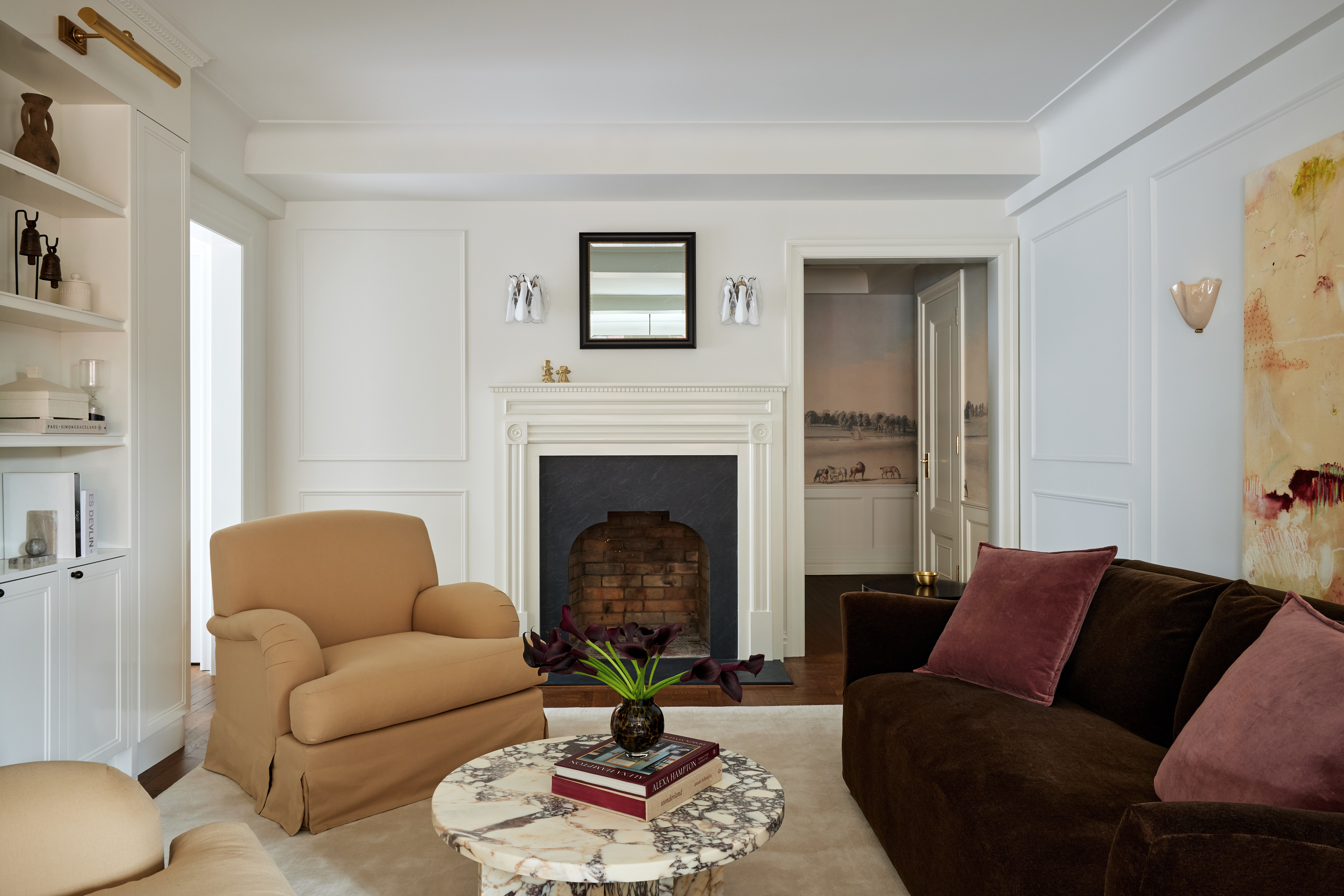 West Village Apartment - Westvillagefireplace
